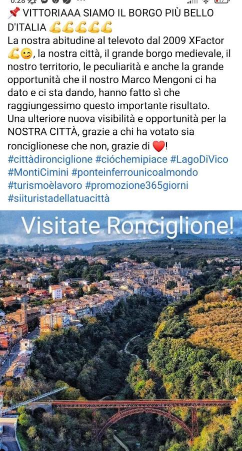 La Casina Di Karol Apartment Ronciglione  Ngoại thất bức ảnh